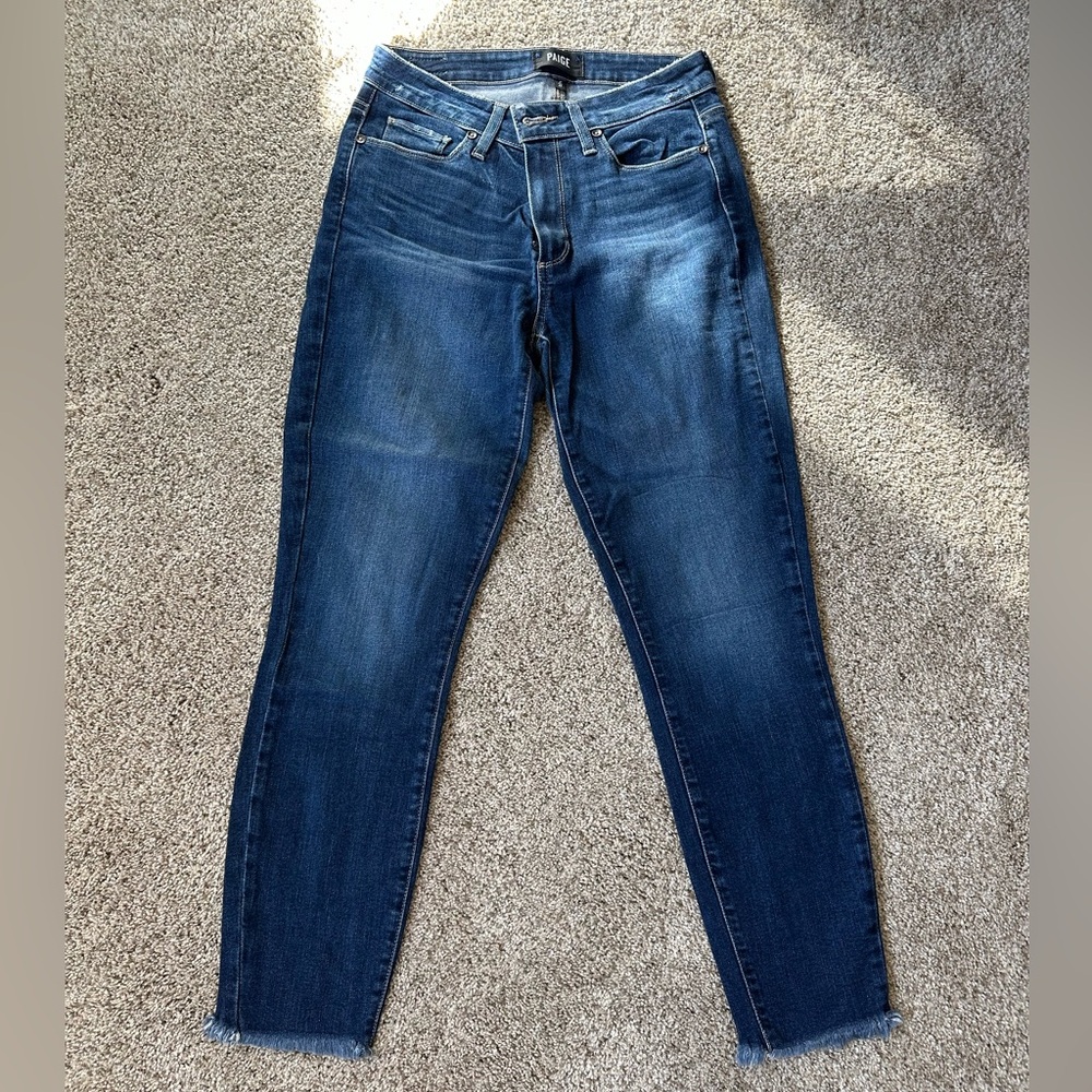 PAIGE Stylish Blue Denim Jeans